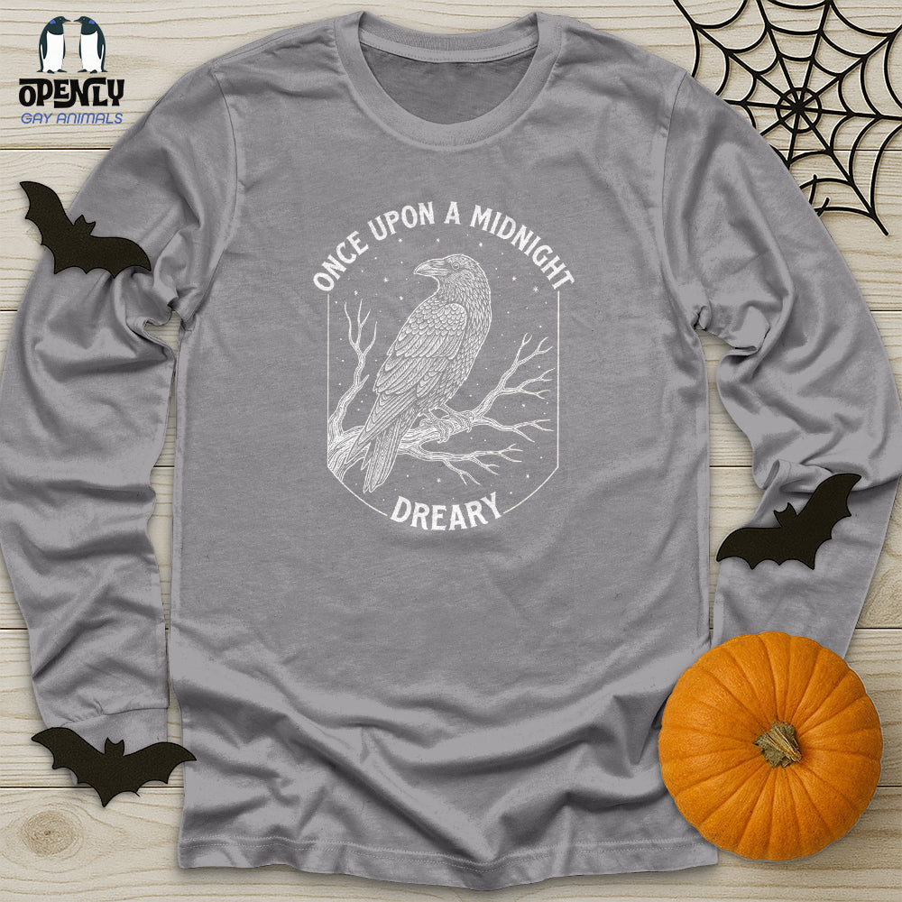 Once Upon A Midnight Dreary Unisex Long Sleeve Tee