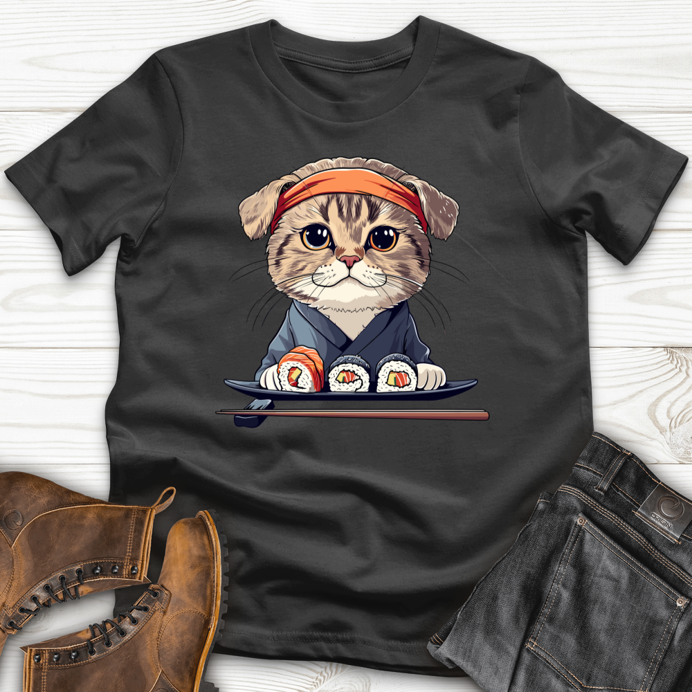 Sushi Master Cat Softstyle Tee