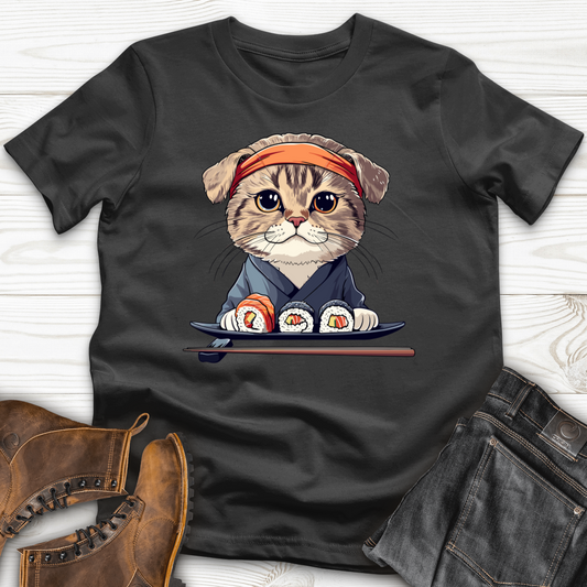 Sushi Master Cat Softstyle Tee