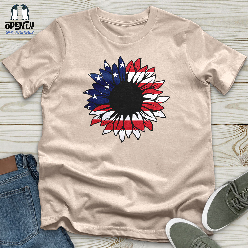 USA Sunflower Unisex T-Shirt