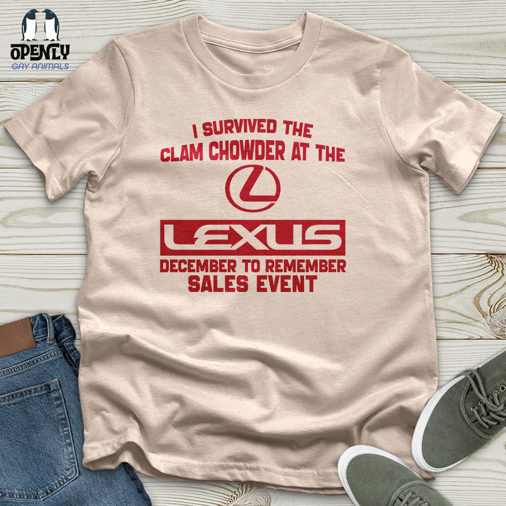 I Survived the Clam Unisex T-Shirt