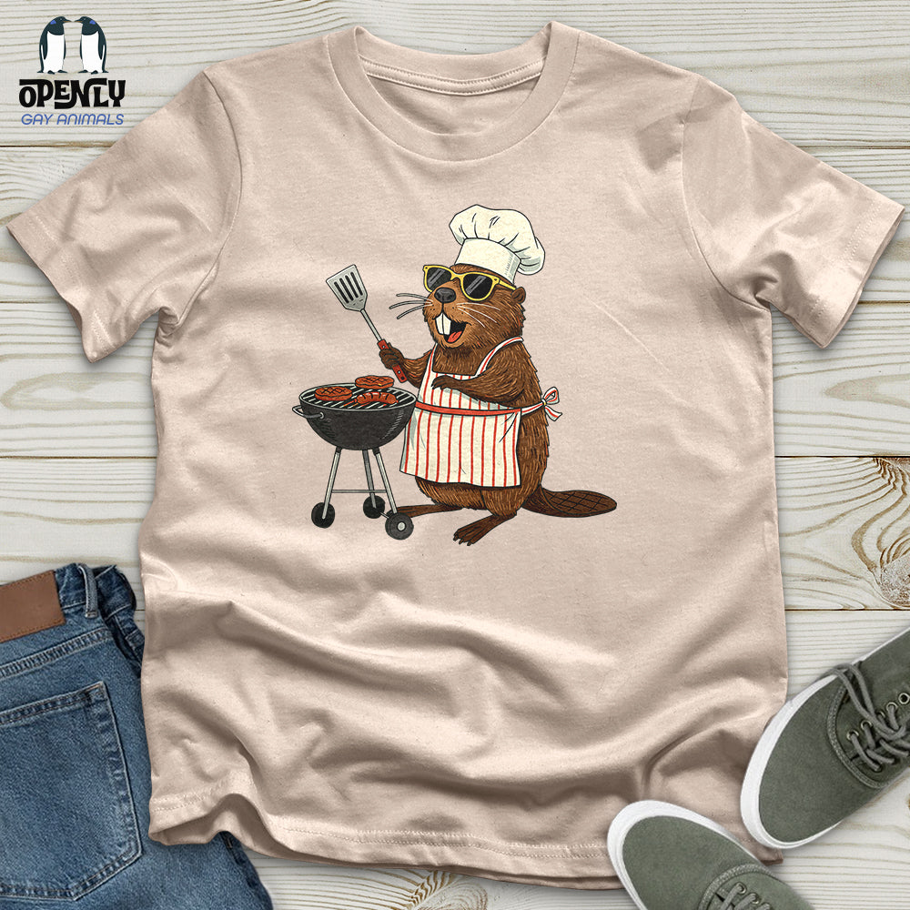 Chef Beaver Unisex T-Shirt