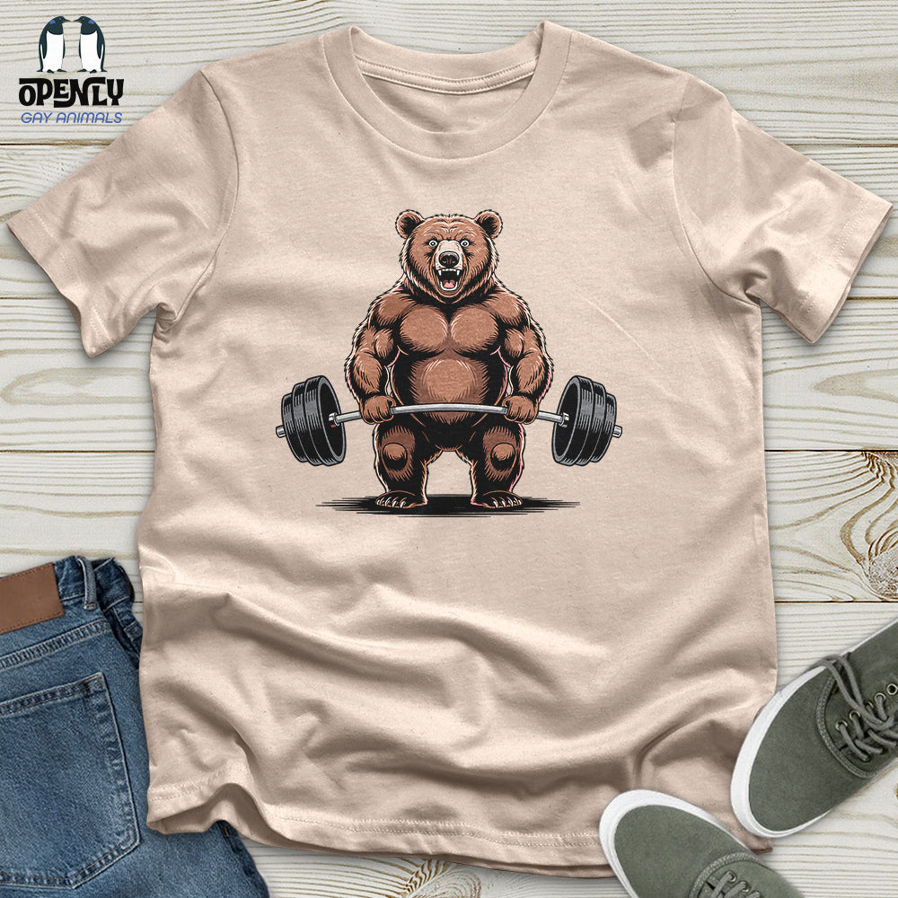 Bear Dumbbelling Unisex T-Shirt