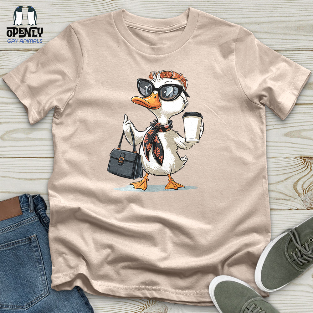 Fashionable Duck Unisex T-Shirt