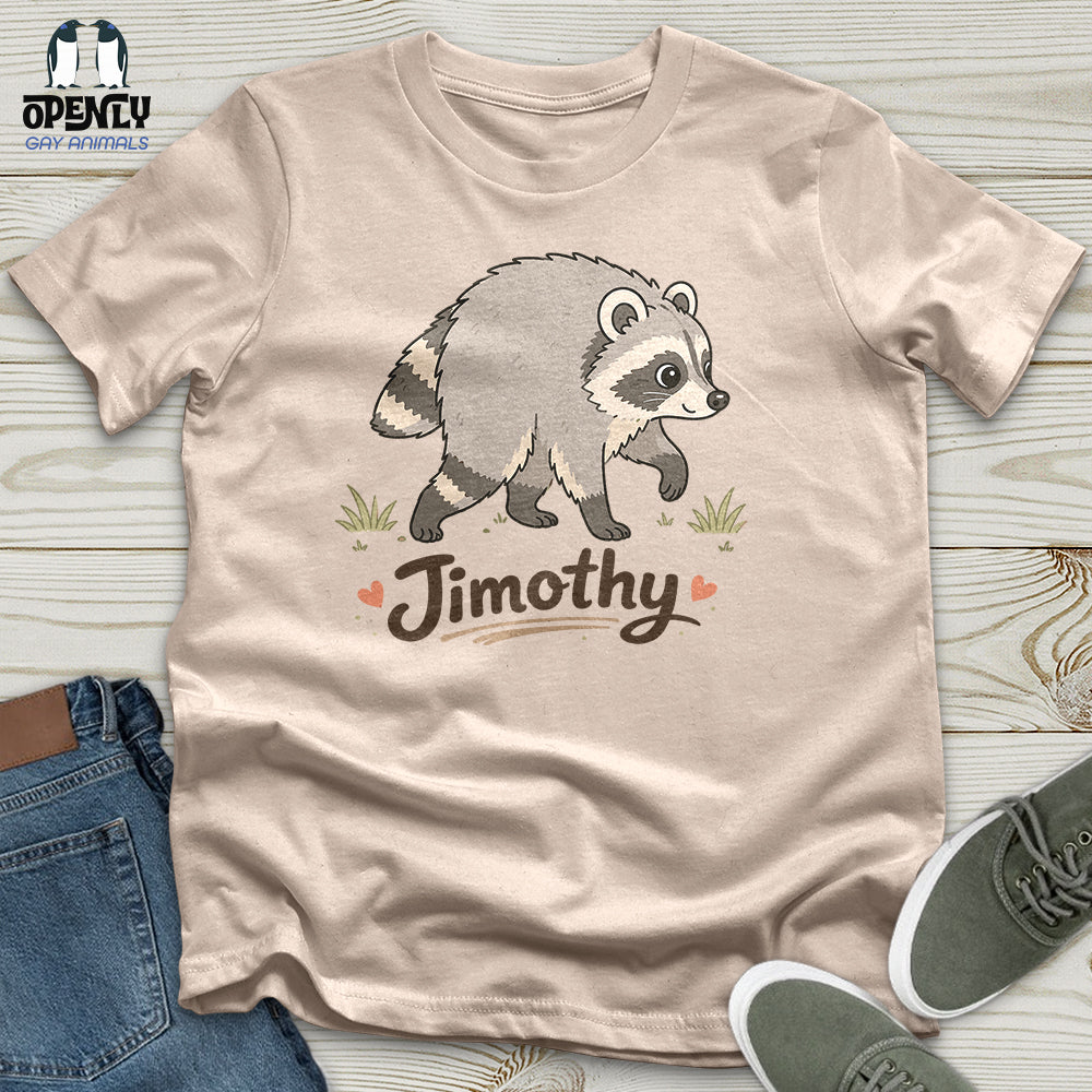 Jimothy the Lovable Raccoon Unisex T-Shirt