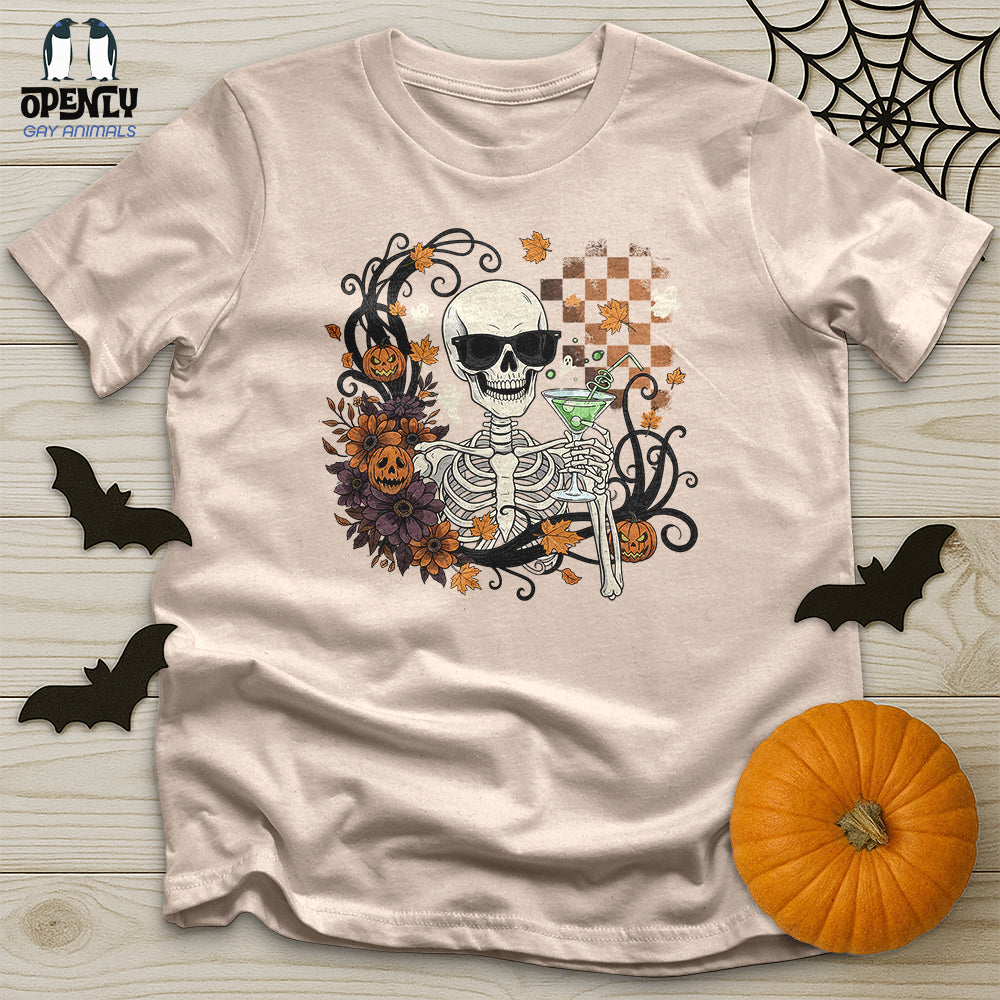 Skeleton Drink Wine Unisex T-Shirt