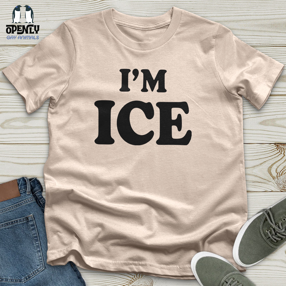 I Love Making ICE Cream Female Black Couple T-Shirt