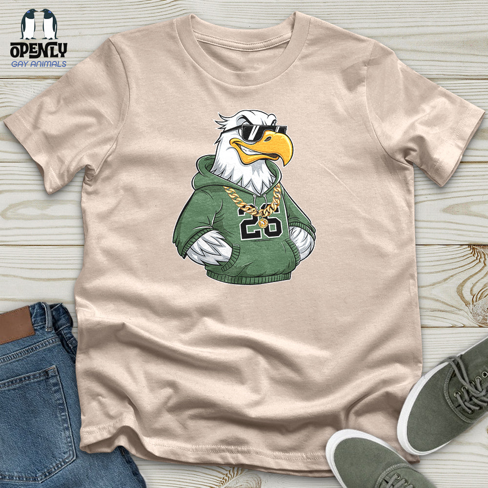 A Cool, Urban-Styled Eagle Unisex T-Shirt