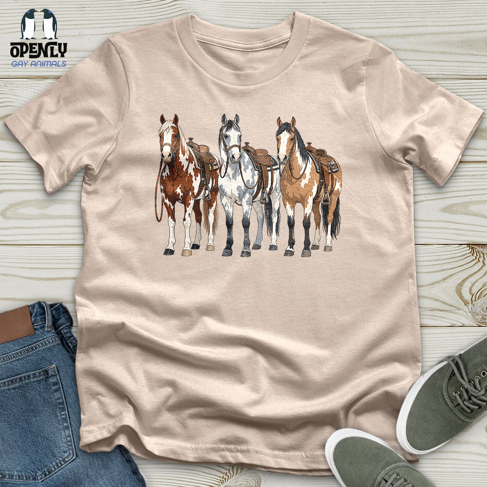 Western Horses Unisex T-Shirt