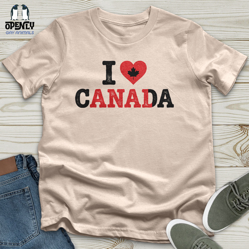 I Love Canada Unisex T-Shirt