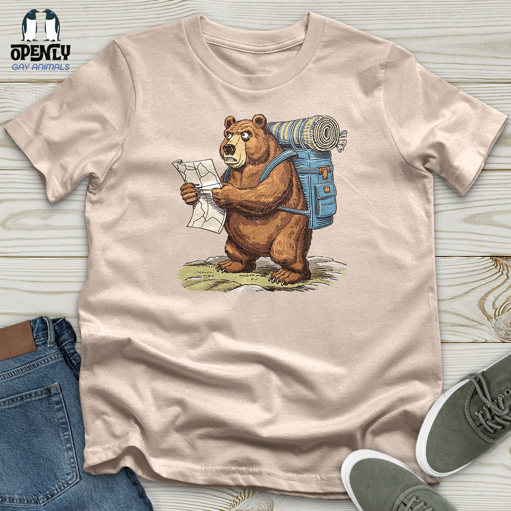 Tourist Bear Unisex t-shirt