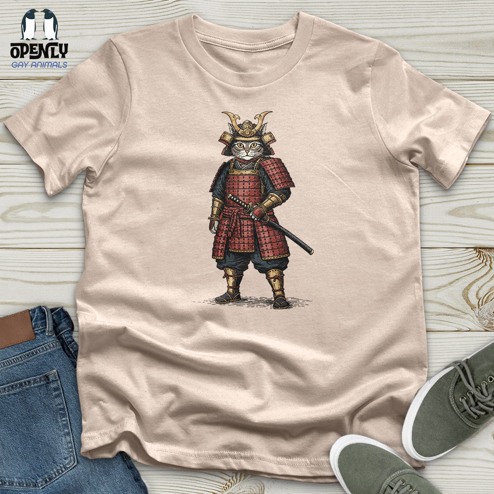 Cat Samurai Unisex T-Shirt