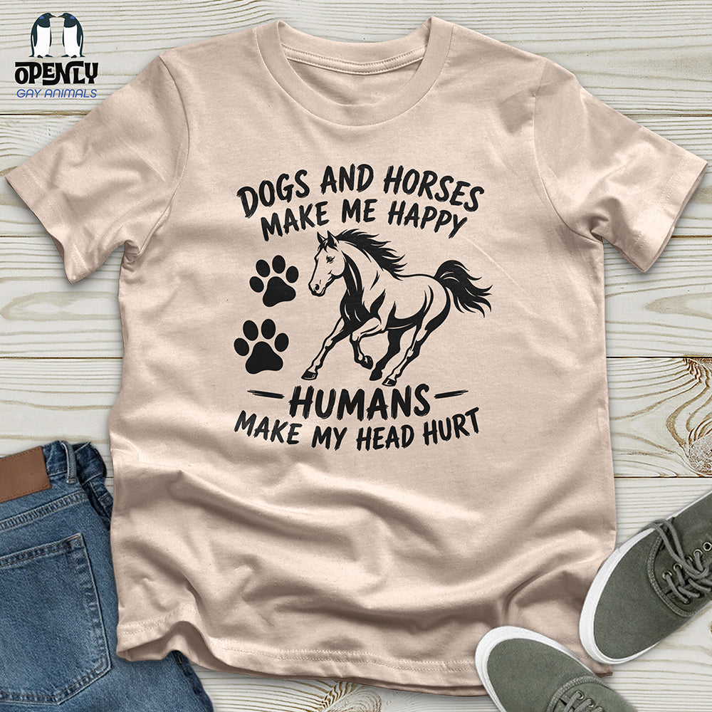 Humans Make My Head Hurt Unisex T-Shirt