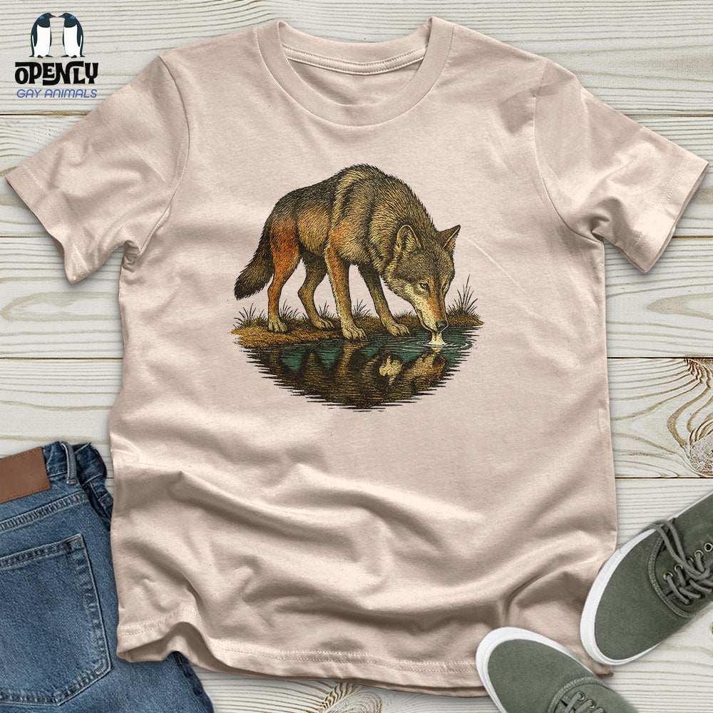 Wolf Reflection Unisex T-Shirt