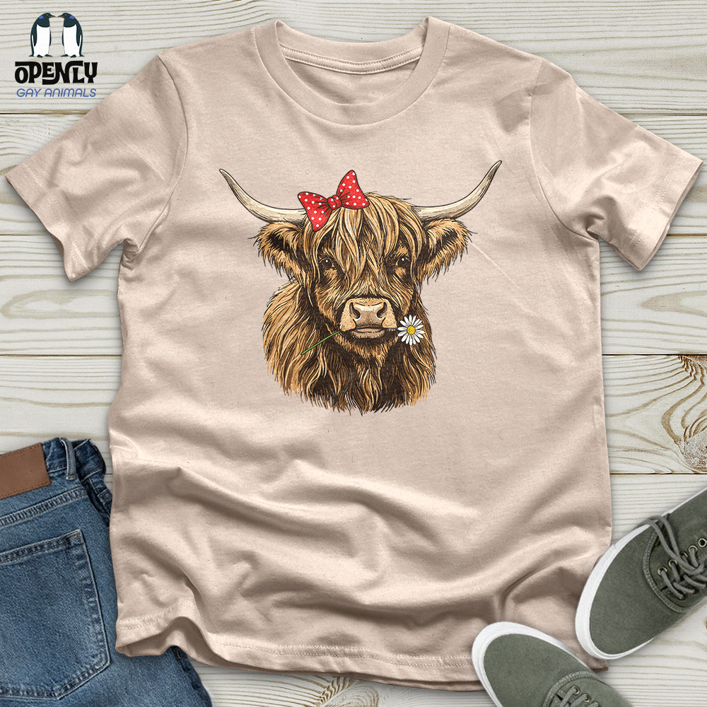Fluffy Highlander Unisex T-Shirt