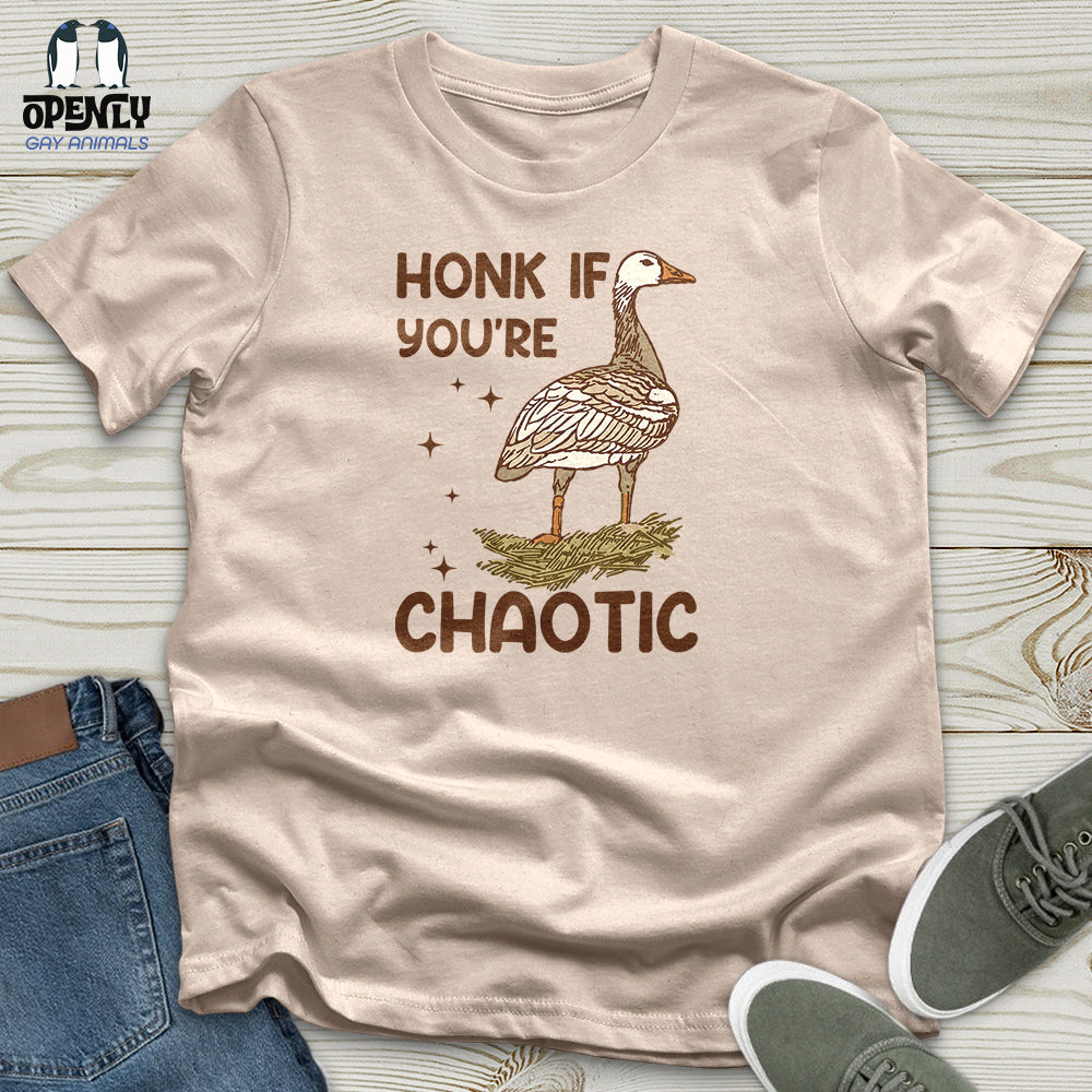 Honk If You're Chaotic Unisex T-Shirt