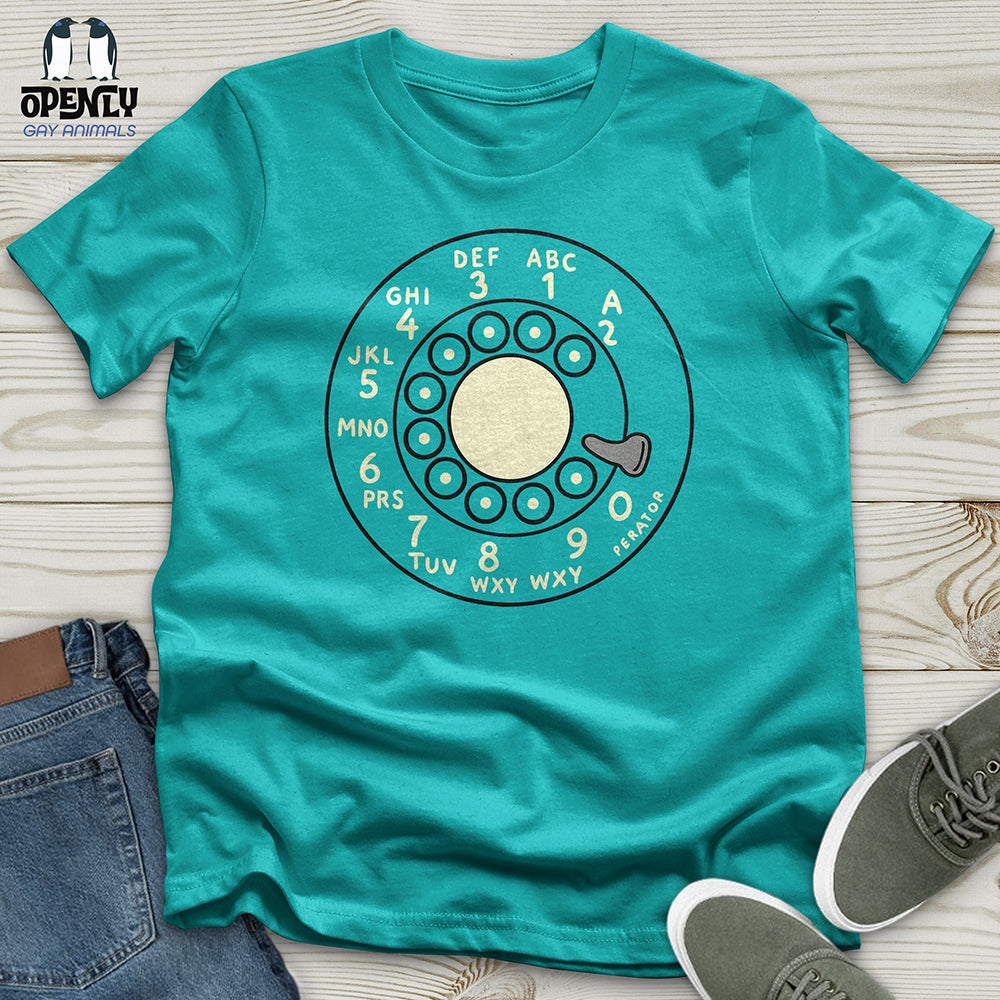Rotary Dial Unisex T-Shirt