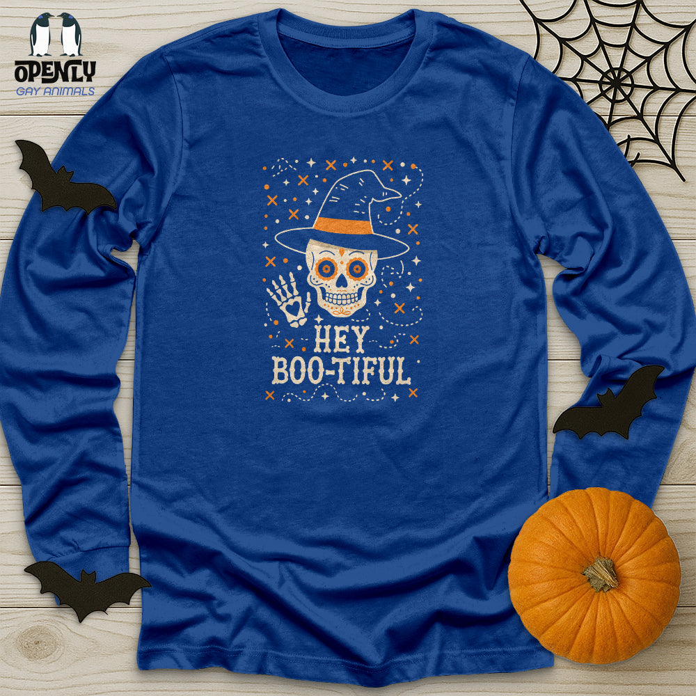 Hey Boo-tiful Unisex Long Sleeve Tee