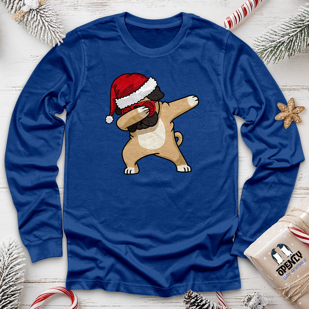 Dab Bulldog Unisex Long Sleeve Tee