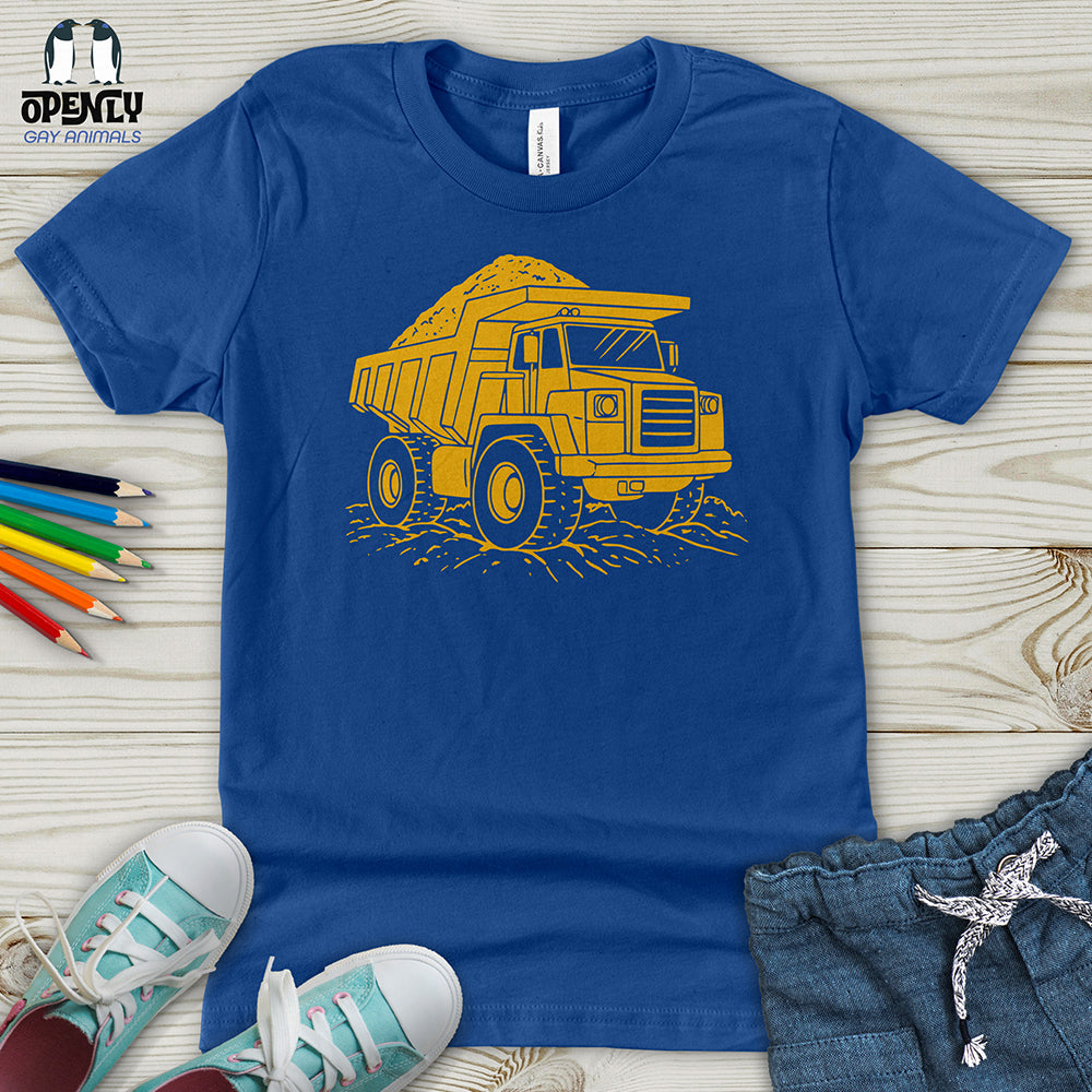 Dump Truck Power Youth T-Shirt