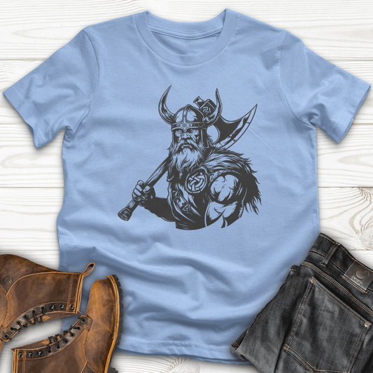 Viking Warrior Emblem Softstyle Tee