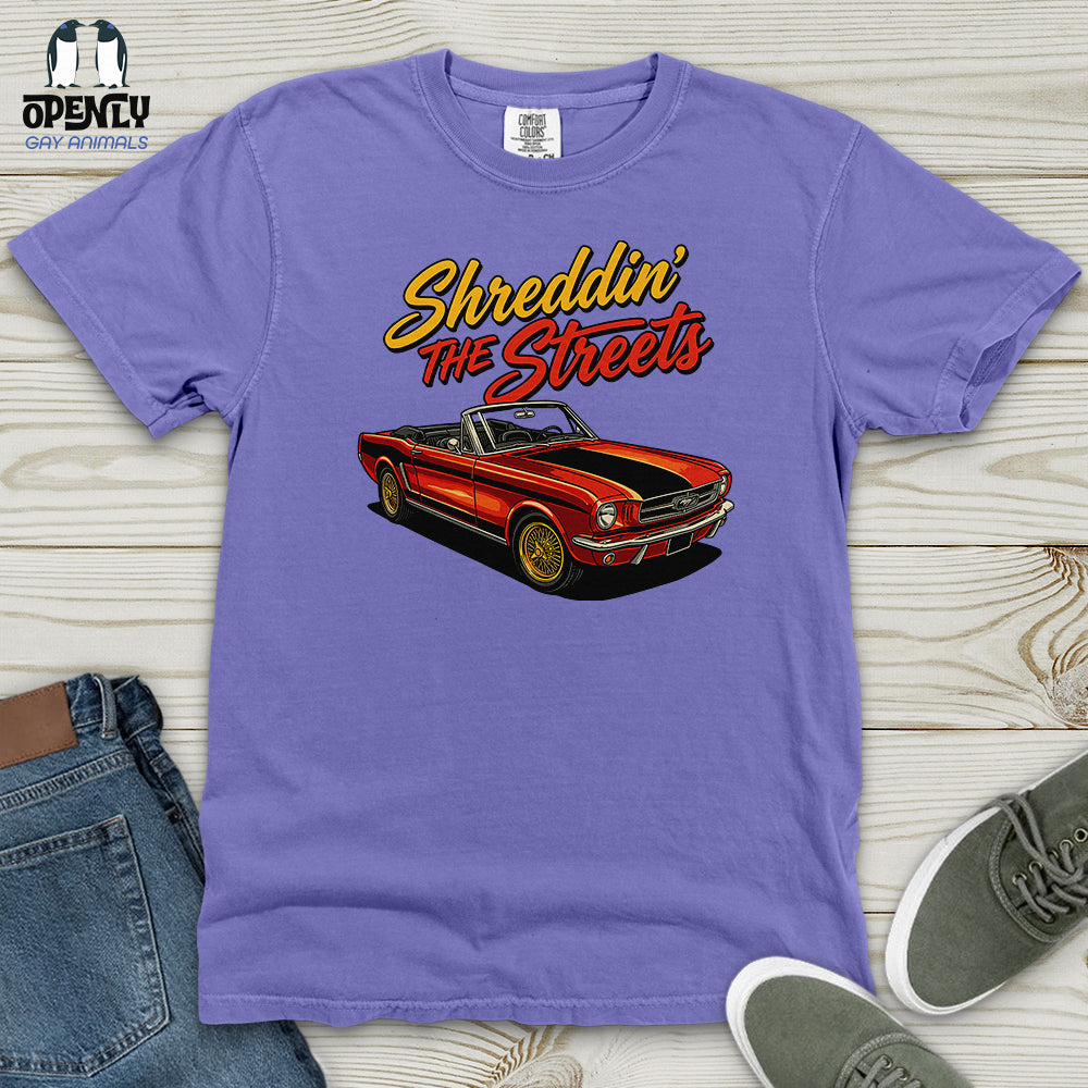Shreddin The Streets Heavy Cotton Comfort Colors Tee