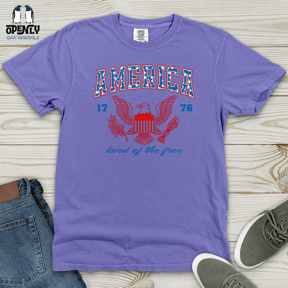 America Land of the Free 02 Heavy Cotton Comfort Colors Tee