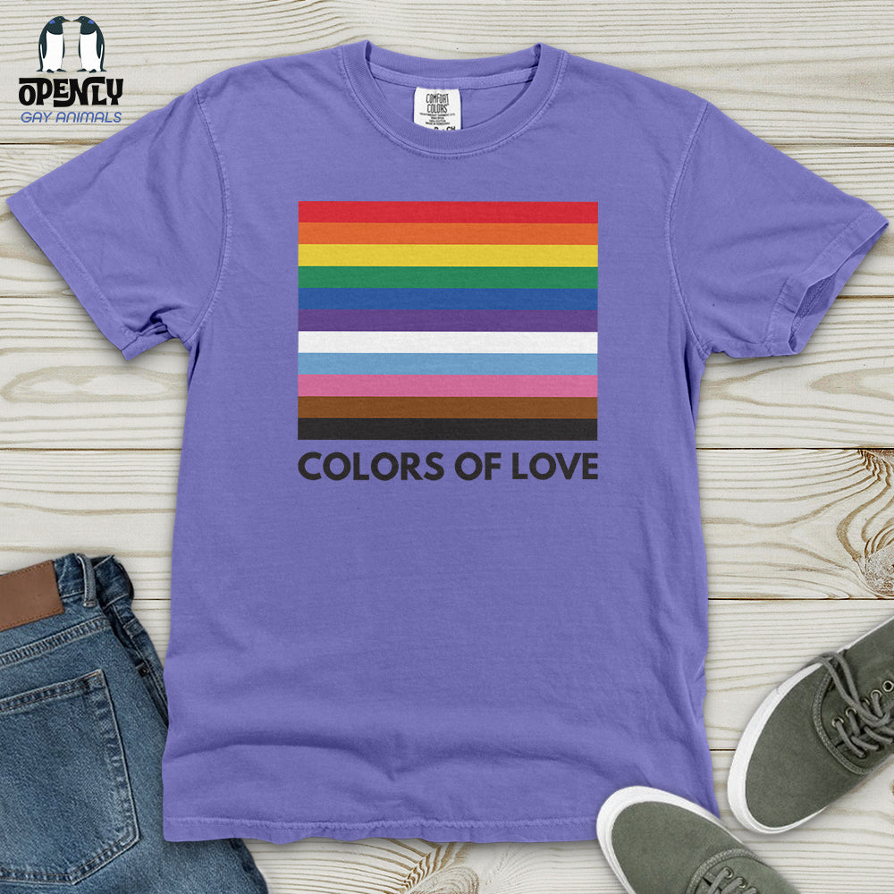 Colors of Love Heavy Cotton Comfort Colors Tee