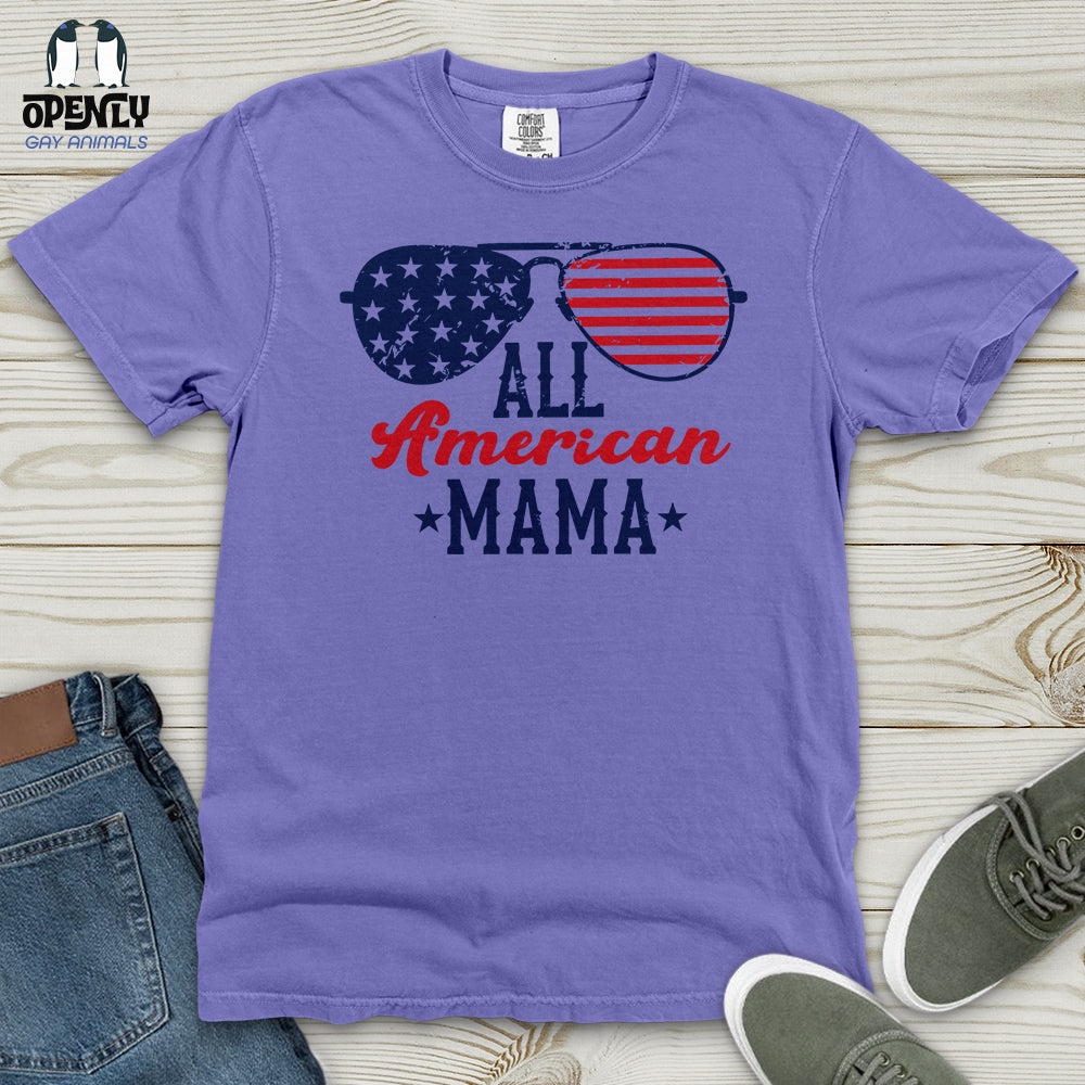 All America Mama Heavy Cotton Comfort Colors Tee