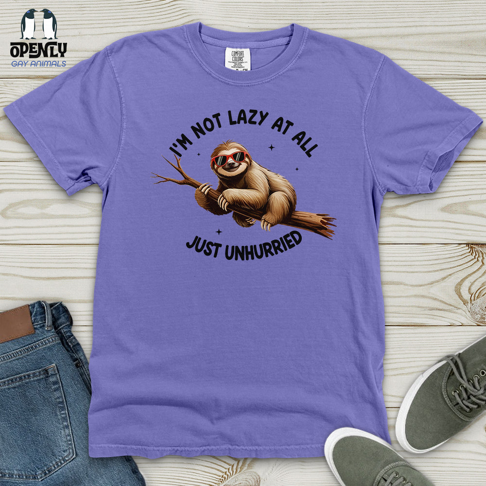 I'm Not Lazy at All Heavy Cotton Comfort Colors Tee