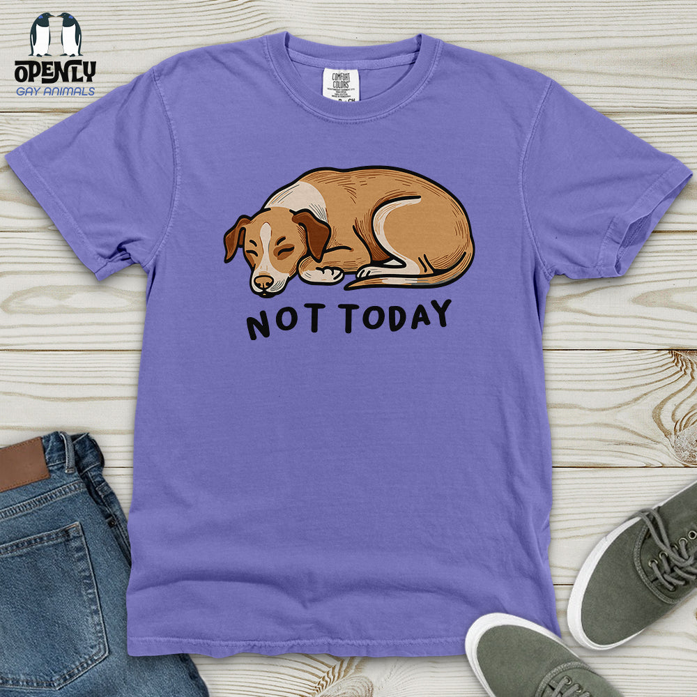 Not Today 02 Heavy Cotton Comfort Colors Tee