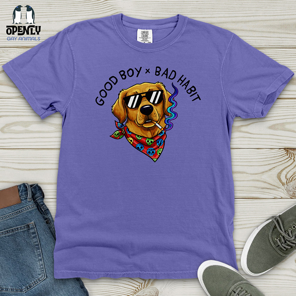 Good Boy X Bad Habit Heavy Cotton Comfort Colors Tee
