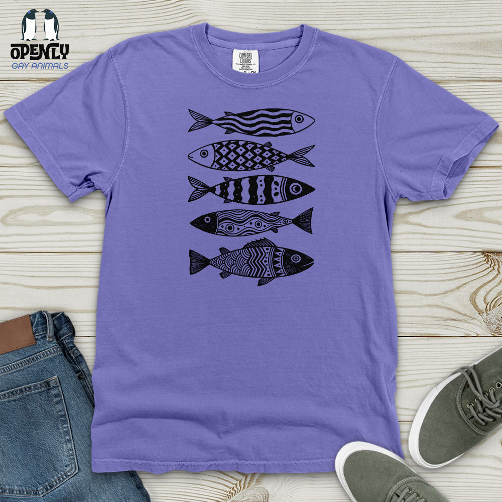 Fish Heavy Cotton Comfort Colors Tee