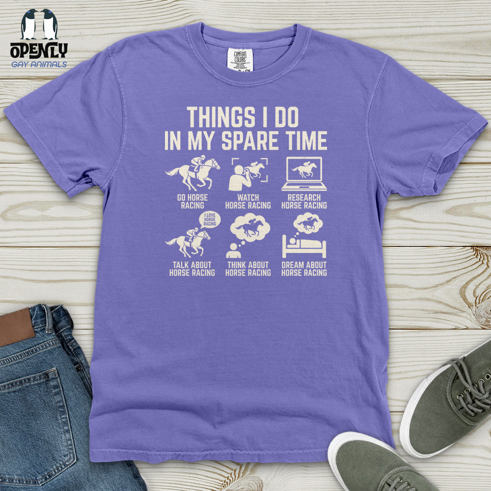 Things I Do In My Spare Time Heavy Cotton Comfort Colors Tee