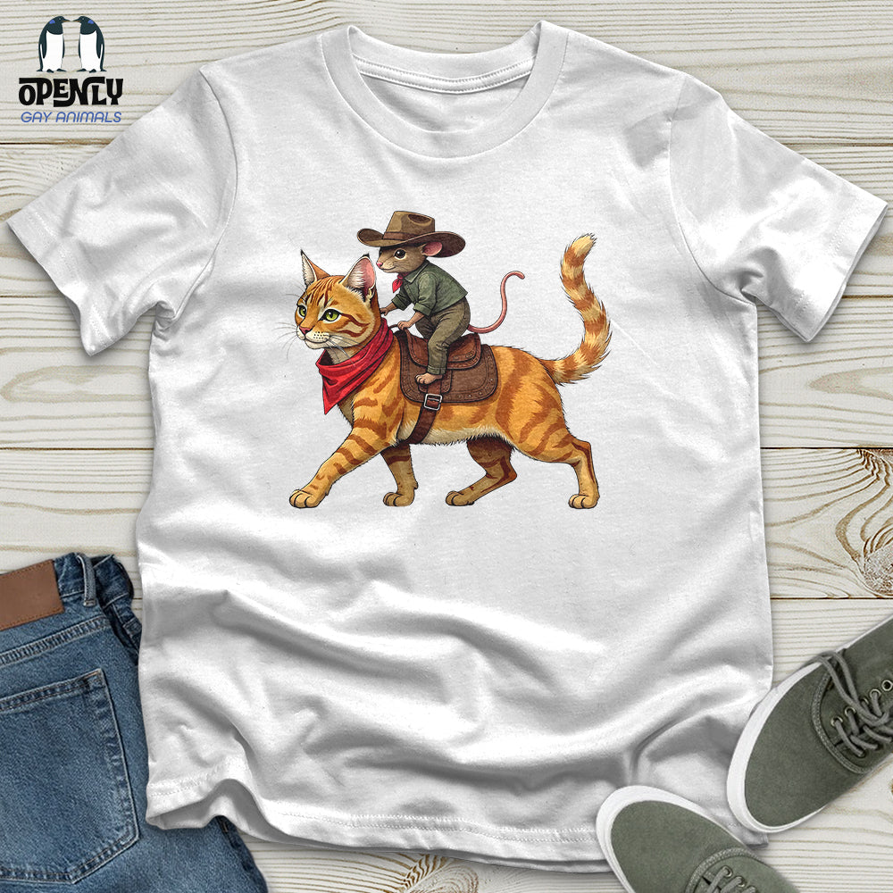 Sheriff Whiskers & the Saddle Mouse Unisex T-Shirt
