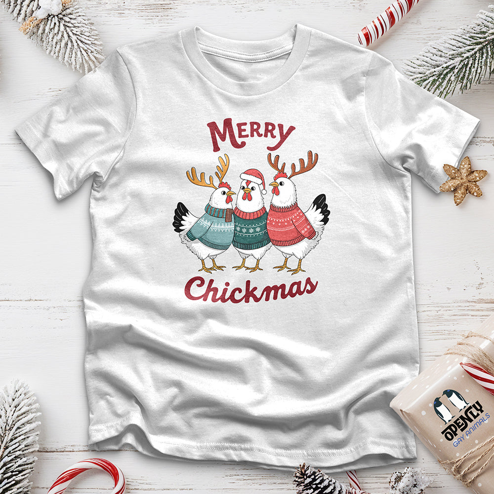 Merry Chickmas Unisex t-shirt