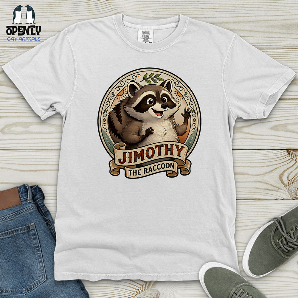 Jimothy The Raccoon Heavy Cotton Comfort Colors Tee