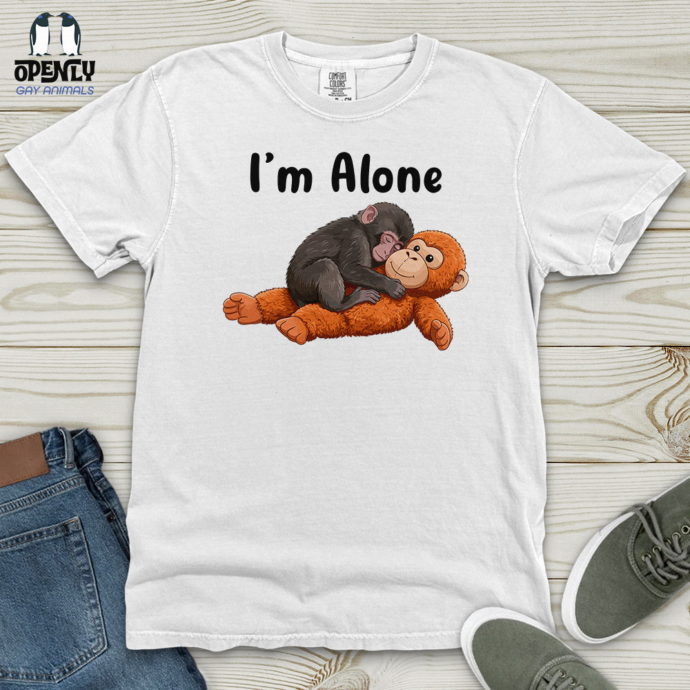 I’m Alone Punch Heavy Cotton Comfort Colors Tee