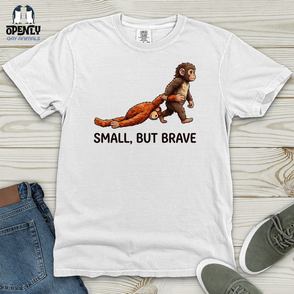 Small, But Brave Heavy Cotton Comfort Colors Tee