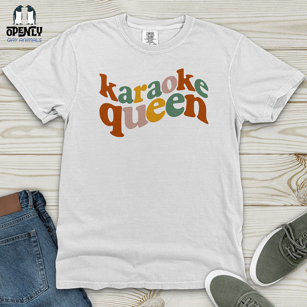 Karaoke Queen Heavy Cotton Comfort Colors Tee