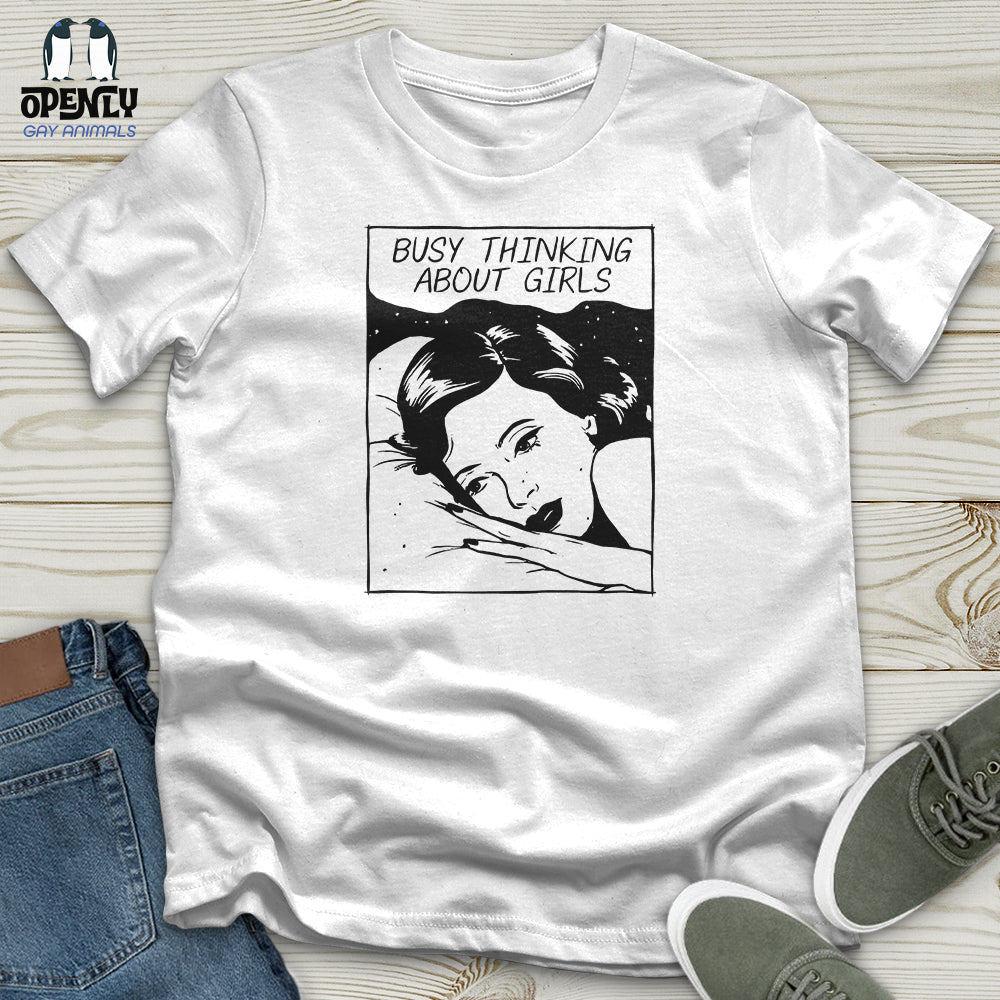 Busy Thinking About Girls Softstyle Tee