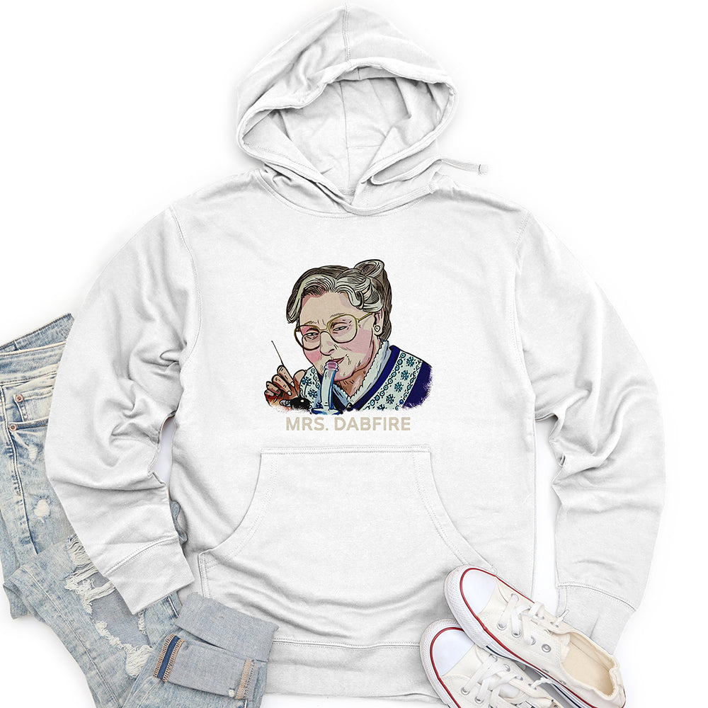 Mrs Dabfire Unisex Midweight Hoodie