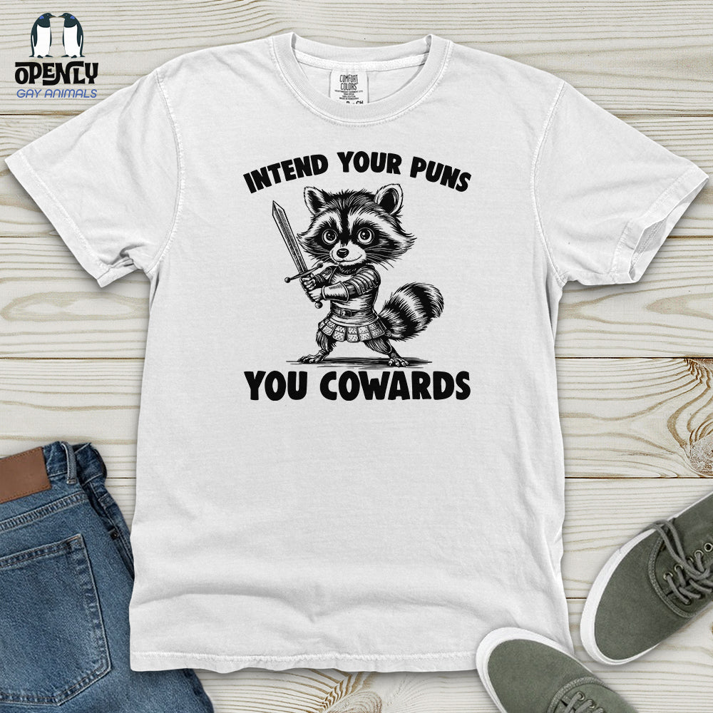 Intend Your Puns Heavy Cotton Comfort Colors Tee
