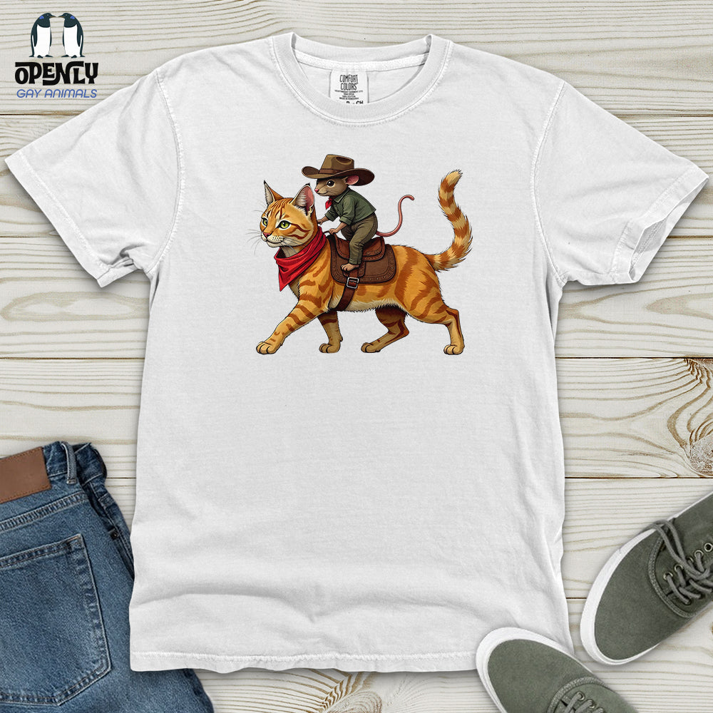 Sheriff Whiskers & the Saddle Mouse Heavy Cotton Comfort Colors Tee