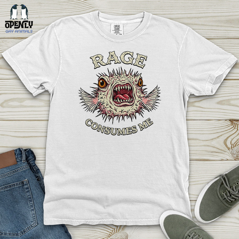 Rage Consumes Me Heavy Cotton Comfort Colors Tee