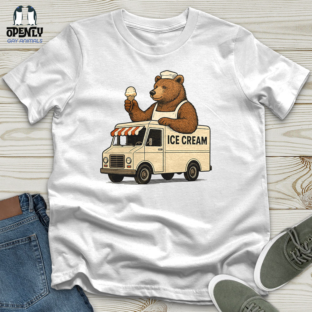 Bear Ice Cream Truck Unisex T-Shirt