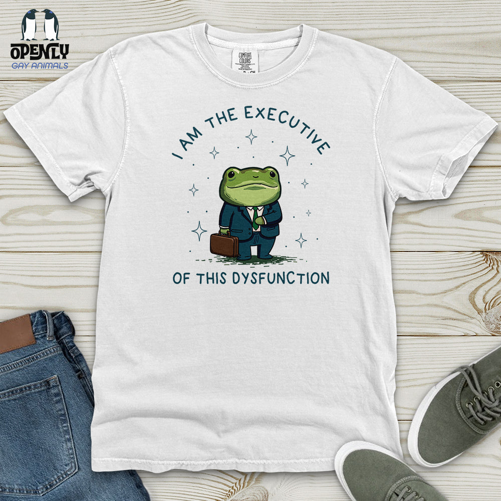 I Am the Executive of This Dysfunction Heavy Cotton Comfort Colors Tee