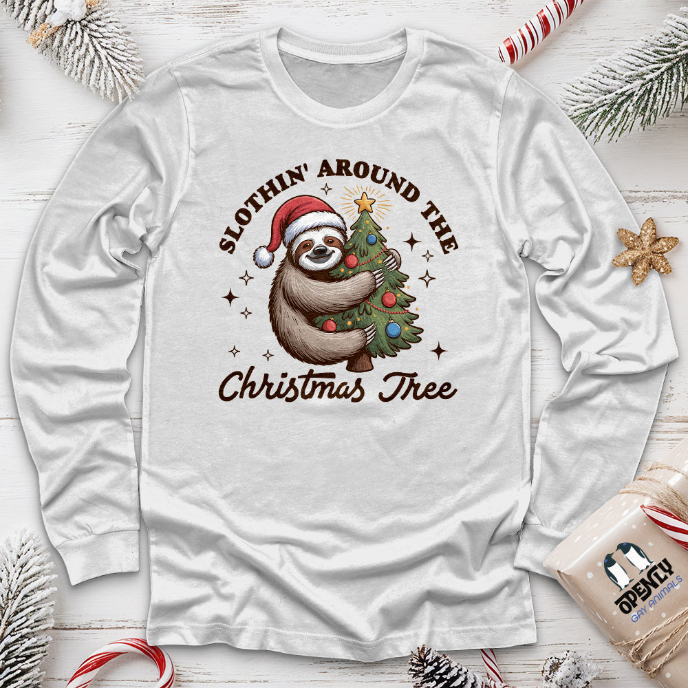 Christmas Tree Unisex Long Sleeve Tee