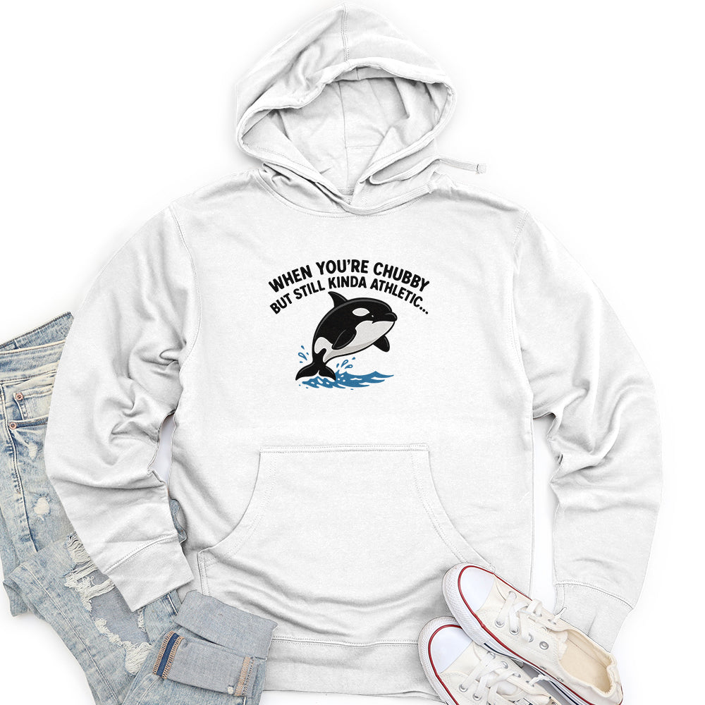 When You're Chubby Unisex midweight hoodie