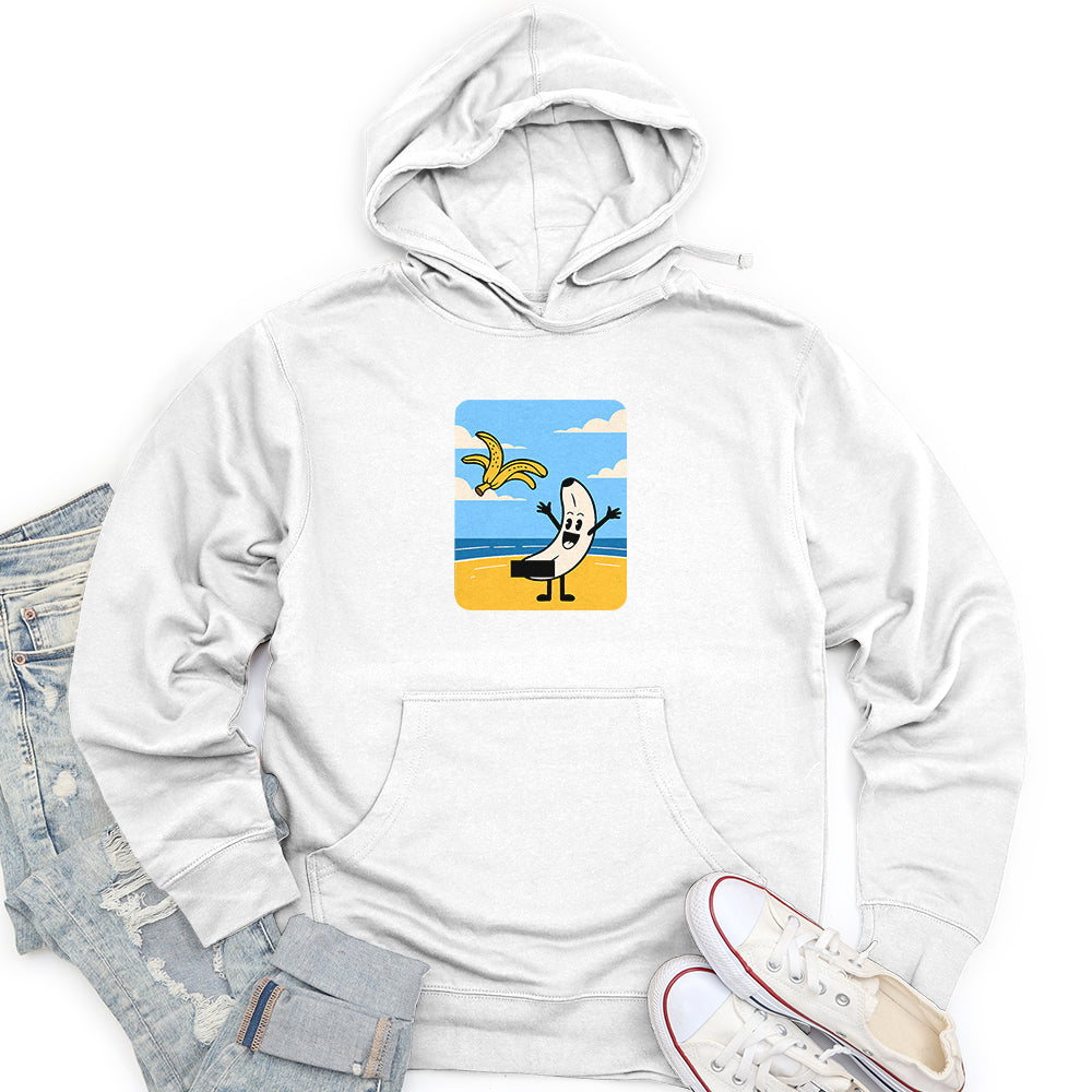 Funny Banana Unisex midweight hoodie